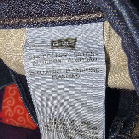 Levi's 515 Women's denim jean shorts size 16 - Picture 5 of 5